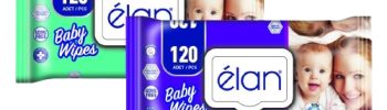 Мокри кърпи Elan, 120 броя
