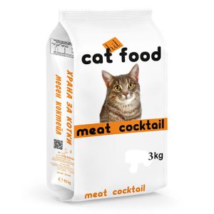 Котешка храна Хит Местен коктейл, 3кг