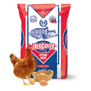 Смеска за кокошки носачки 15% протеин Геби, 10кг