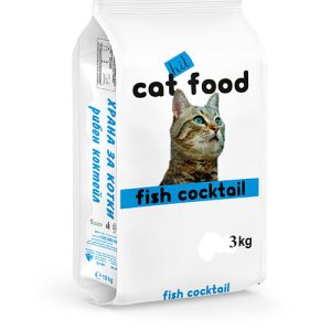 Котешка храна Хит Рибен коктейл, 3кг