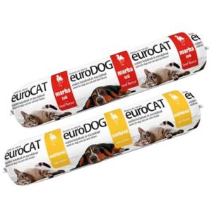 Кучешки салам Eurodog - различни видове, 1кг