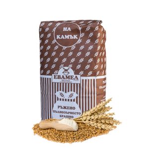 Ръжено пълнозърнесто брашно Евамел, 1кг