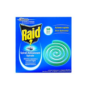 Спирали против комари Райд, 10 броя