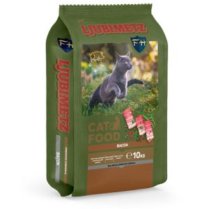 Котешка храна Любимец - бекон, 10кг