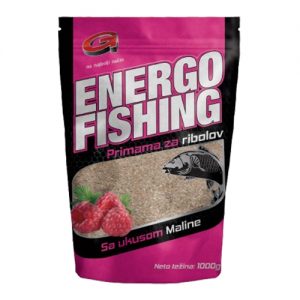 ГЕБИ Енергофишинг захранка за риболов Малина, 1кг