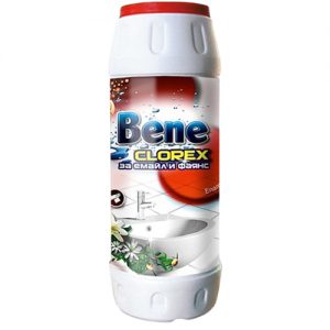 Препарат за фаянс Bene Clorex абразив, 500г