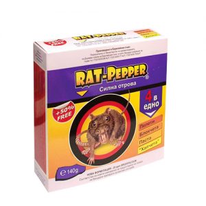 Рат-Пепър 4 вида примамки, 140г