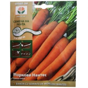 Моркови Нантес - семена на лента