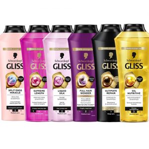 Шампоан Schwarzkopf GLISS, 400мл - различни видове
