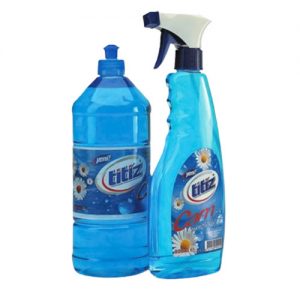 Препарат за стъкла помпа и резерва Titiz, 1500мл