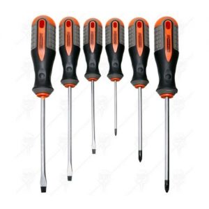 Отвертки с трикомпонентна дръжка 6 броя Premium