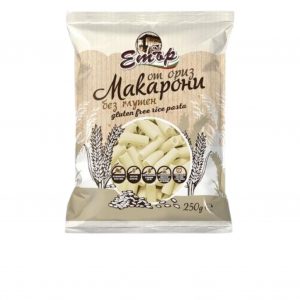 Макарони оризови без глутен Етър, 250г